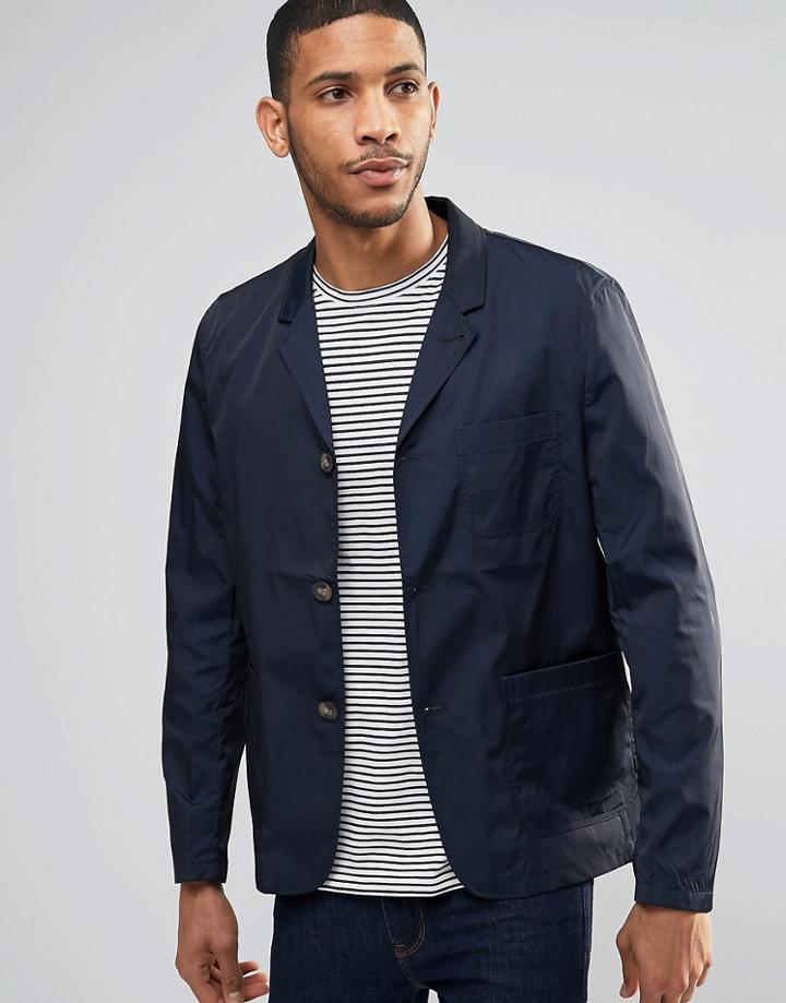 Farah Pocket Blazer - Navy