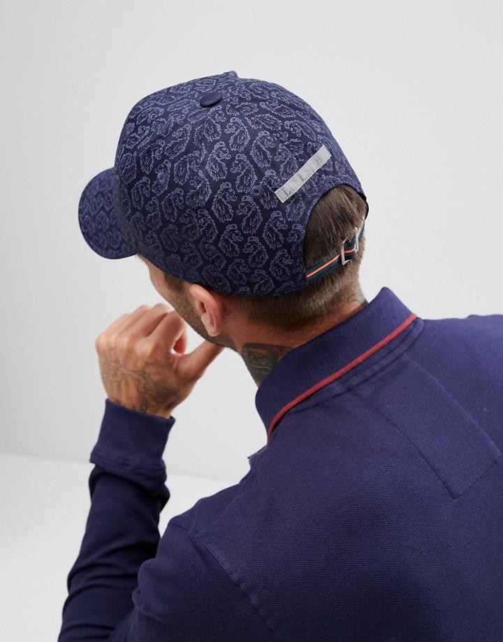 Luke Sport Goode Logo Baseball Cap In Navy - Navy