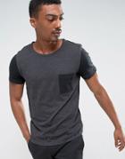 Selected Homme Pocket T-shirt - Black