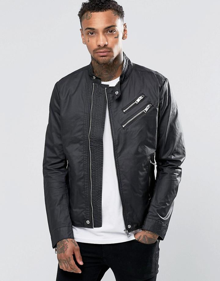 Diesel J-oyton Biker Jacket - Black