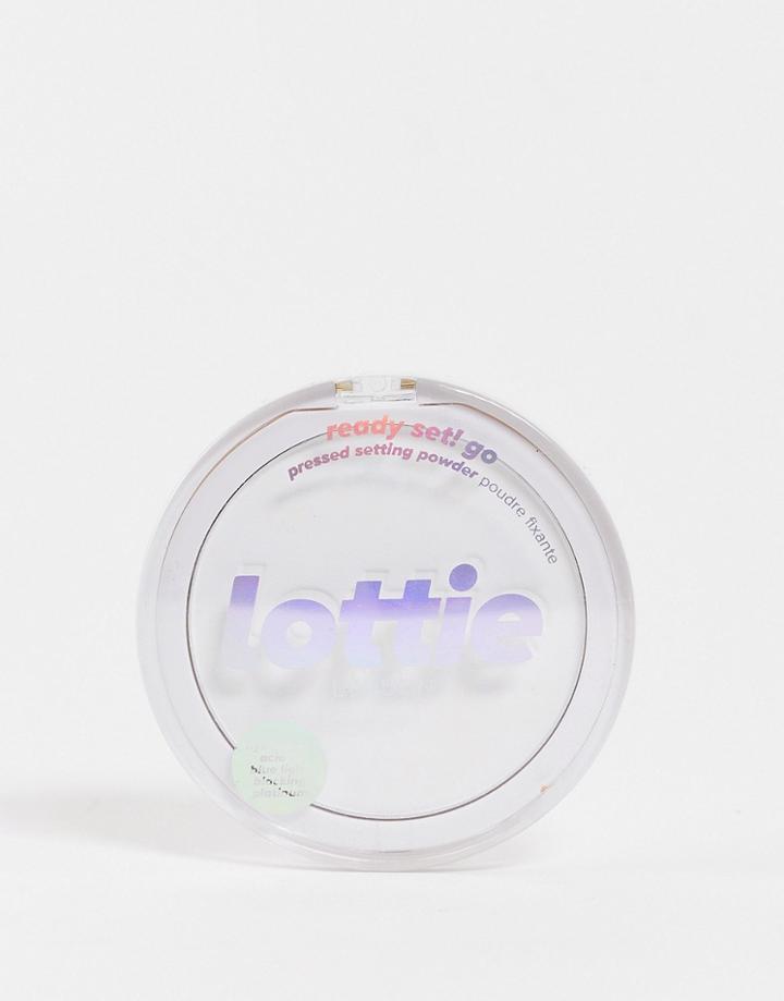 Lottie London Ready Set Go Pressed Powder - True Translucent-clear