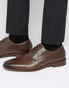 Kg Kurt Geiger Zac Leather Derby Shoes - Brown