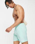 Adidas Originals 'sports Resort' Swim Shorts In Mint Green
