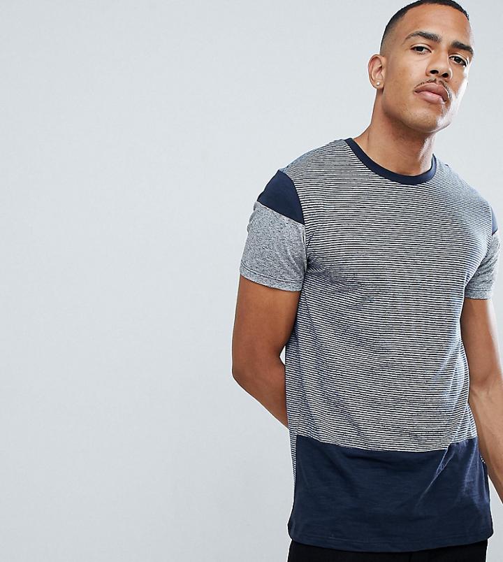 Burton Menswear Tall T-shirt In Navy - Navy