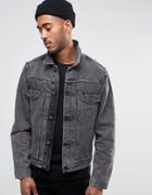 Farah Leven Denim Jacket - Gray