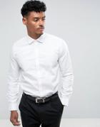Lambretta Smart Slim Fit Shirt - White