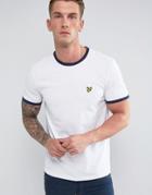 Lyle & Scott Ringer T-shirt White - White