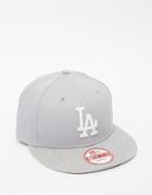 New Era 9fifty La Dodgers Team Snapback Cap - Gray