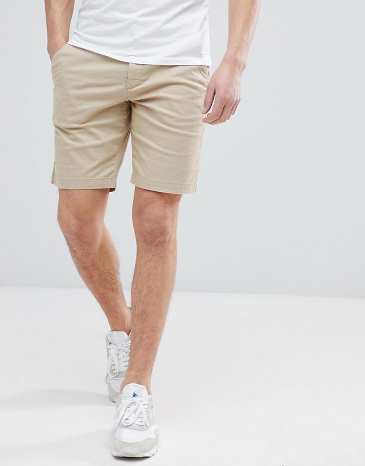 Lyle & Scott Chino Short In Stone - Stone