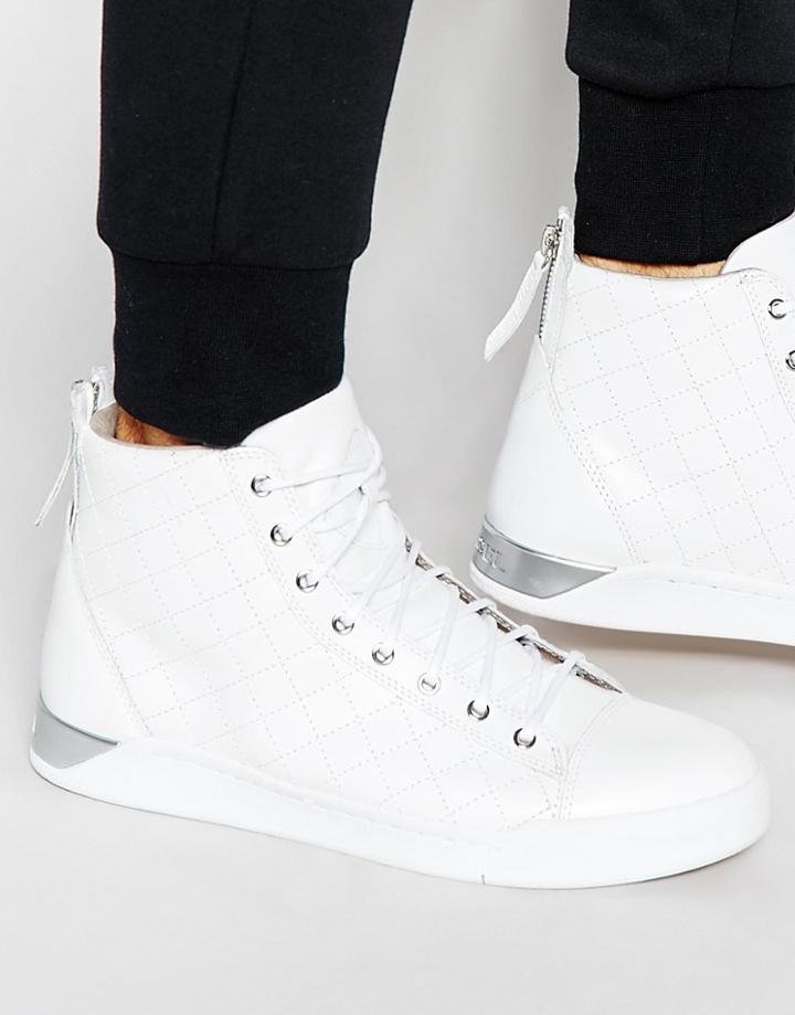 Diesel Diamond Sneakers - White