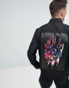 Diesel J-rib Plaza Contrast Stripe Jacket - Black