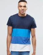 Jack & Jones Stripe T-shirt - Blue