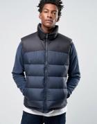 The North Face Nupste 2 Down Vest In Navy - Navy