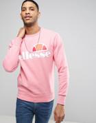 Ellesse Sweatshirt With Classic Logo - Pink