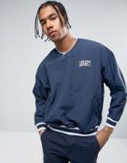 Carhartt Wip Division Script Coach Nylon Sweatshirt - Navy