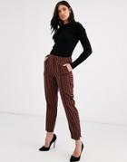 Y.a.s Stripe Tapered Pants-multi