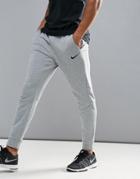 Nike Training Dri-fit Fleece Tapered Sweatpants In Gray 860371-063