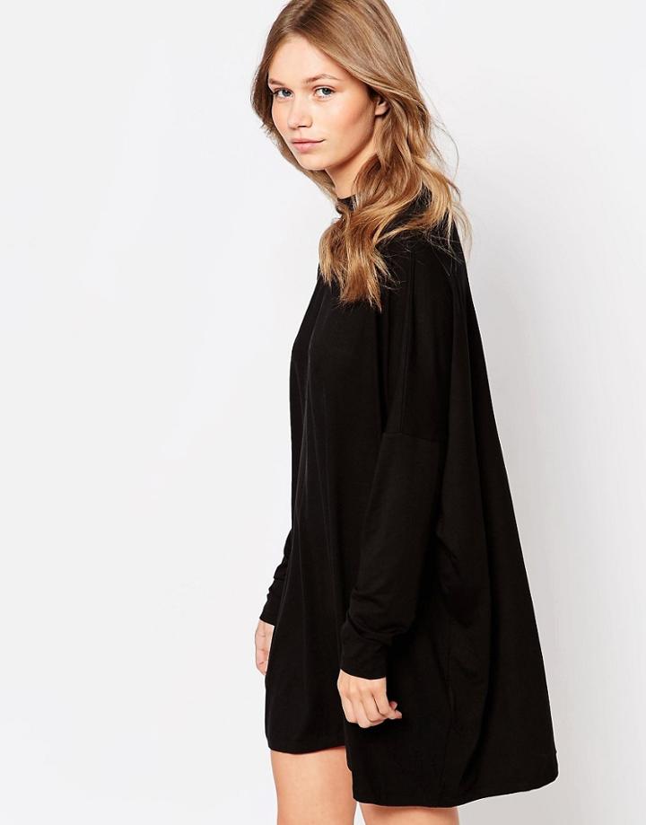 Just Female Nora Dress In Black - Black