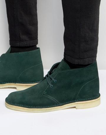 Clarks Originals Desert Boots - Green