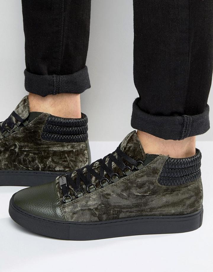 Glorious Gangsta Paris Hi-top Sneakers - Green