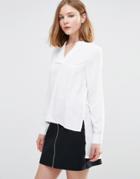 Vero Moda Maya Long Sleeve Top - Snow White