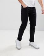 Armani Exchange J13 Slim Fit 5 Pocket Stretch Jeans In Black - Black