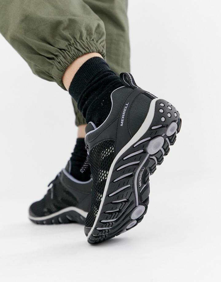 Merrell Rapidbow Hiking Sneakers In Black - Black