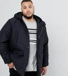 Only & Sons Parka With Fleece Lined Hood-black