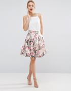 Ted Baker Blossom Jacquard Skirt - Multi
