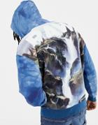 G-star X Jaden Smith Waterfall Back Print Hoodie In Blue - Blue