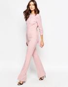 Millie Mackintosh Nude Jumpsuit - Pink