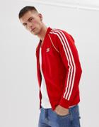 Adidas Originals Adicolor Track Jacket In Red - Red