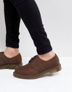 Dr Martens 1461 3 Eye Shoes In Brown