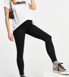 Topshop Maternity Over Bump Black Joni Jeans