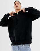 Sweet Sktbs X Ali Boulala Bolo Tie Hoodie In Black - Black