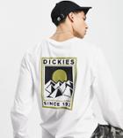 Dickies Pacific Back Print T-shirt In White Exclusive At Asos