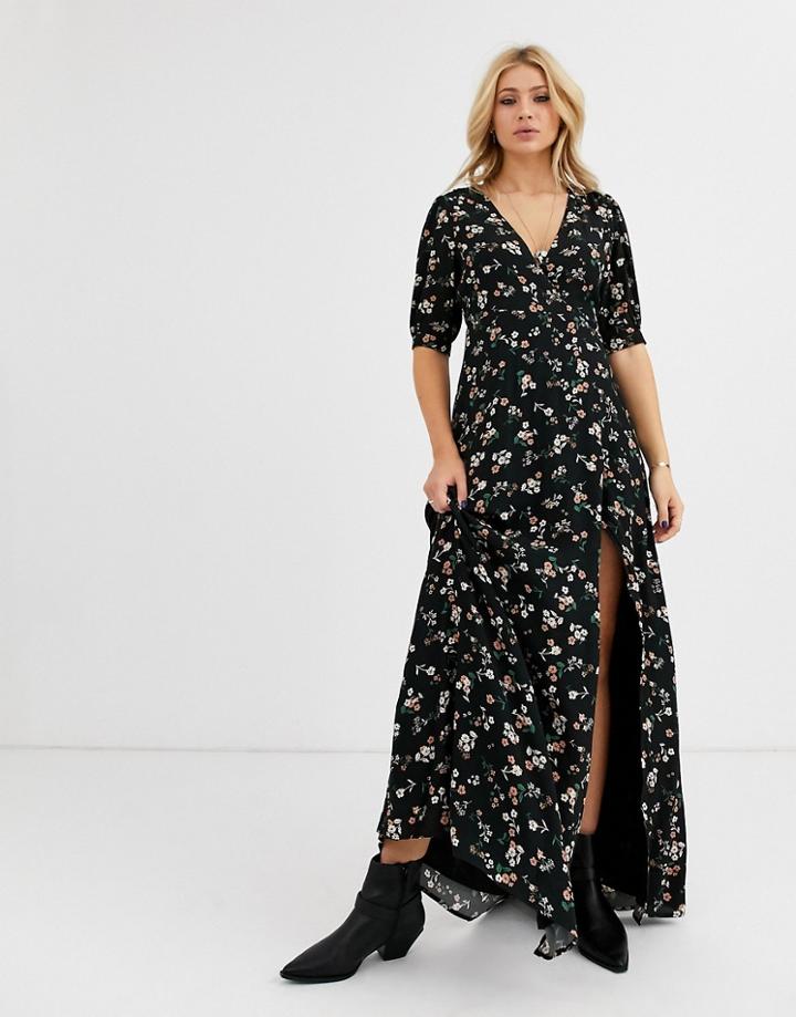 Capulet Pilar Floral Wrap Maxi Dress-multi