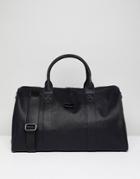 Peter Werth Etched Carryall In Black - Black