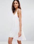 Echo Cami Beach Dress - White