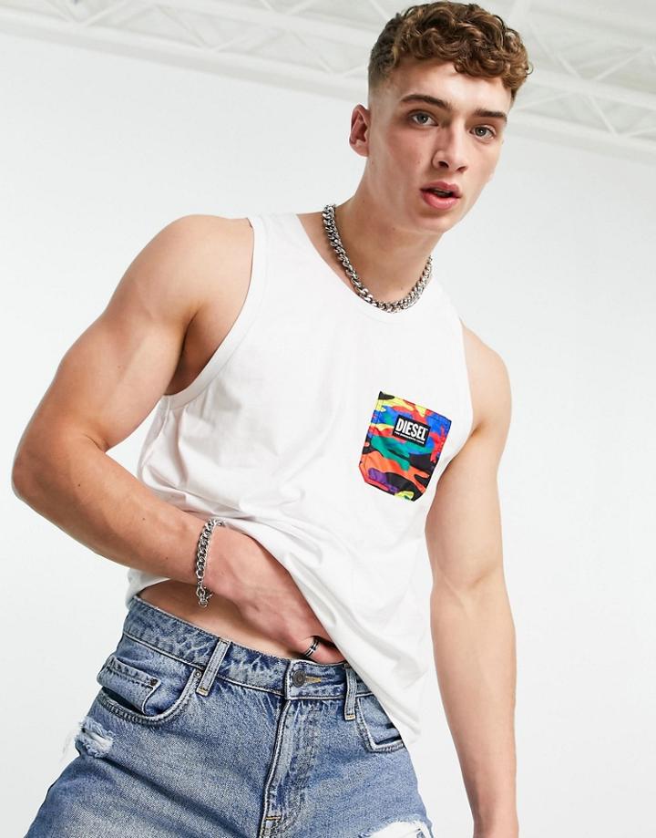 Diesel X Pride Tank In White