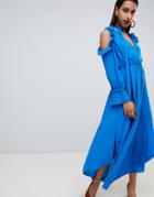 Current Air Cold Shoulder Dress