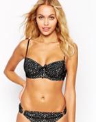 Lepel Summer Days Crochet Balconette Bikini Top B-g