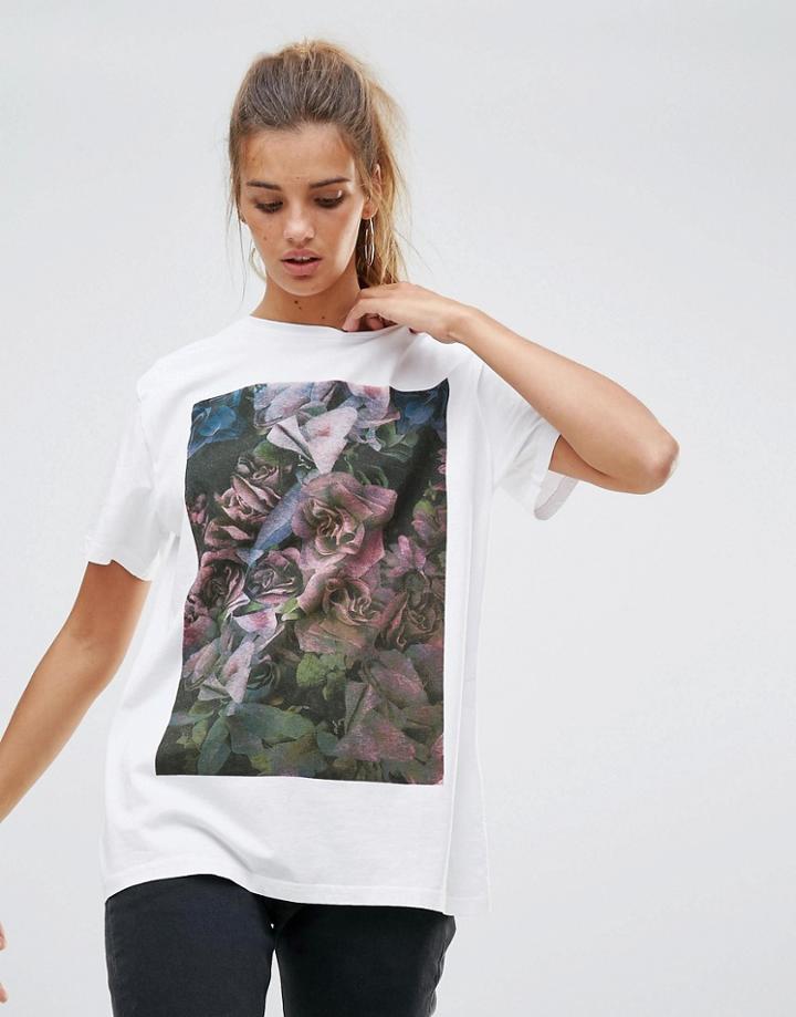 Chorus Floral Printed T-shirt - White