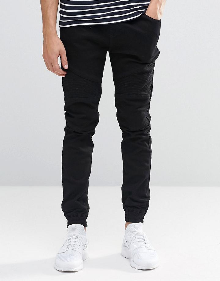 Loyalty & Faith Jogger Jean - Black