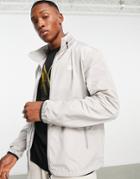 Armani Exchange Lightweight Small Logo Jacket In Stone-neutral