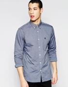 Selected Homme Oxford Shirt In Regular Fit - Blue