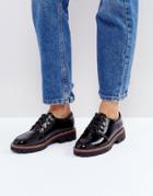 Asos Manor Hiker Flat Shoes - Black