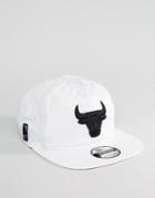 New Era 9fifty Snapback Cap Chicago Bulls Premium Sport - White