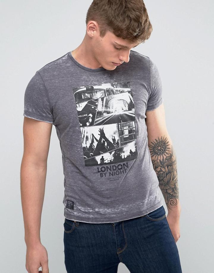 Pepe Forster London Slim Fit T-shirt - Gray