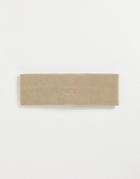 Selected Homme Fleece Headband In Beige-neutral